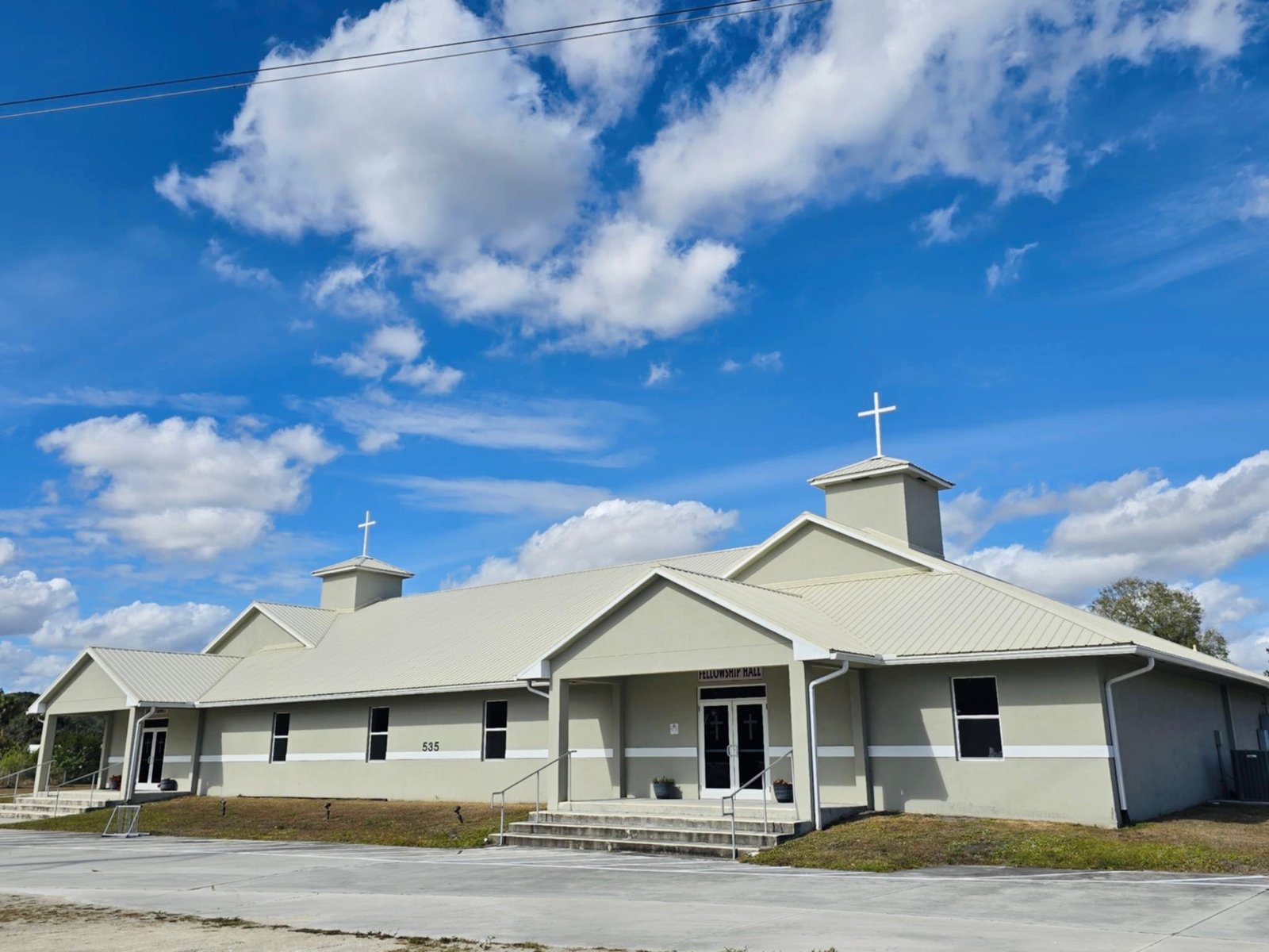 Completed roofing project